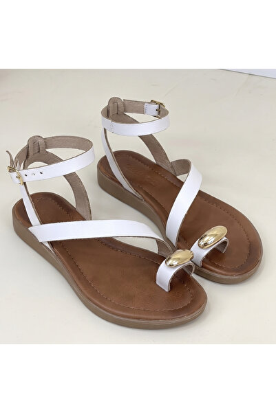 Barinoska Women's Leather Belted Sandals with Toe Accessories, Thermo Sole, S...