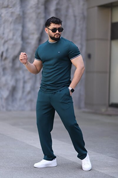 cto your style Ανδρικό Σετ με Λαιμόκοψη Ποδηλάτου (μπλουζάκι + παντελόνι) άνε...