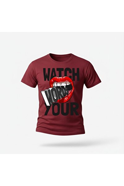 URBANTRENDSTORE Unisex μπλουζάκι με θέμα Love Lip, Oversize Fit, Άνετο, Φαρδύ...