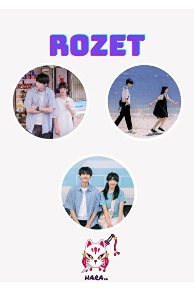 Hara Company When I Fly Towards You Kore Draması Rozet Seti 3’lü