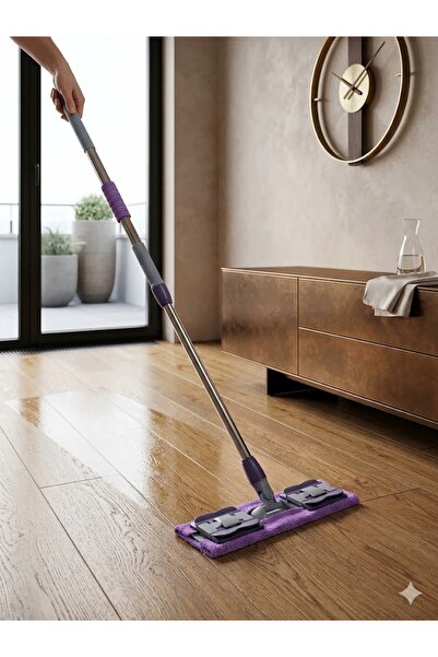 pango Yer Mopu Fayans Duvar Cam Yüzey Temizlik Mikrofiber Pratik Mop ( 1 Adet...