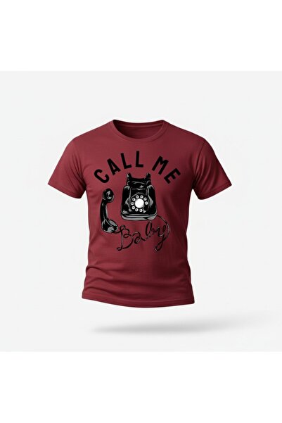 URBANTRENDSTORE Unisex Call Me Oversize Fit Άνετο Φαρδύ T-shirt Καθημερινό μπ...