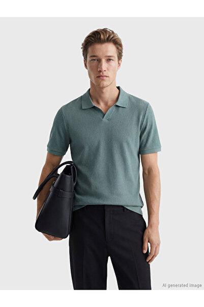 LC Waikiki Nevavm with a Difference Polo Collar Men's T-Shirt