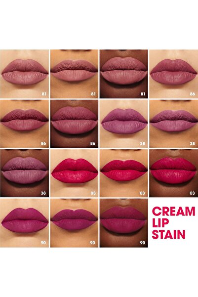 SEPHORA COLLECTION Cream Lip Stain Mat Ruj 01 Always Red
