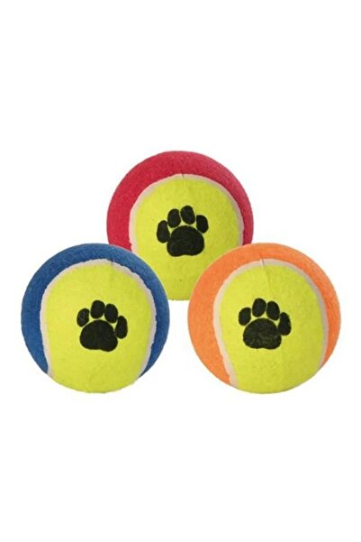 Lunaev Cat dog toy tennis ball 12 cm 3 pieces