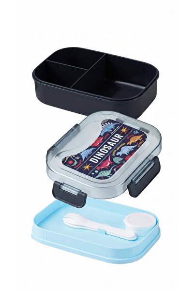 ARCO STORE Tritan Kids Bento Box 3 Compartment - Leak Proof, Bpa Free, Includ...