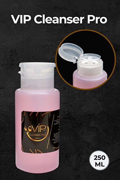 BOYA VIP Cleanser Pro 250 ml - Bas-Çek Kalıcı Oje ve Jel Yapışkan Katman Temi...