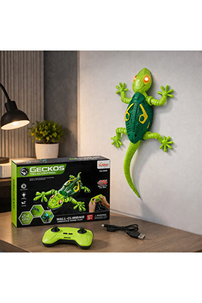 OEM Τηλεκατευθυνόμενο παιχνίδι σαύρα, κίνηση σε τοίχο και δάπεδο