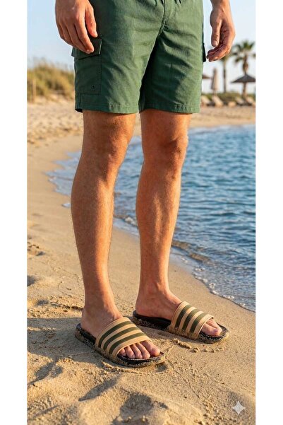 VIAJERO Ανδρικές αντιολισθητικές παντόφλες Μπαλκόνι Παραλία Πισίνα Παντόφλες ...