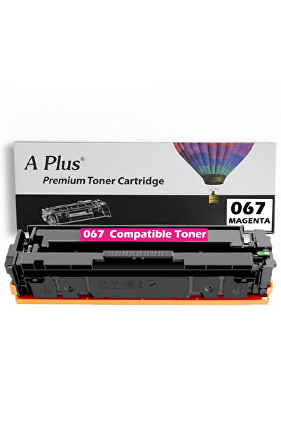 APLUS 067/067H Compatible Toner Magenta Cartridge for Canon i-SENSYS Printer