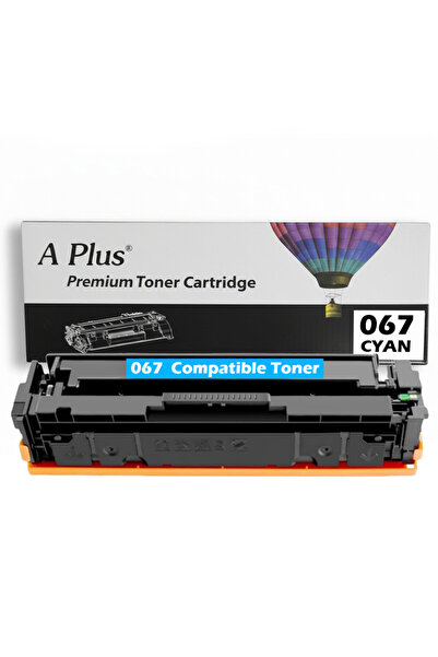 APLUS 067/067H Compatible Toner Cyan Cartridge for Canon i-SENSYS Printers