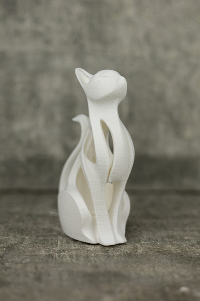 domini Kedi - Dekoratif Figür / Masa Üstü Dekoru - 15 cm