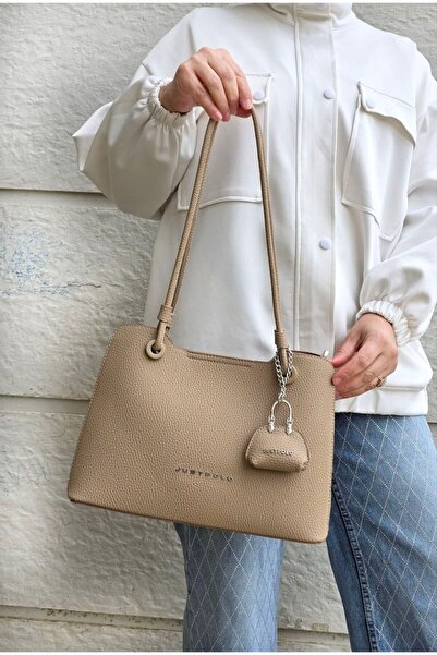 Just Polo Original Women's Large Size 4 Compartment New Season Shoulder Bag w...