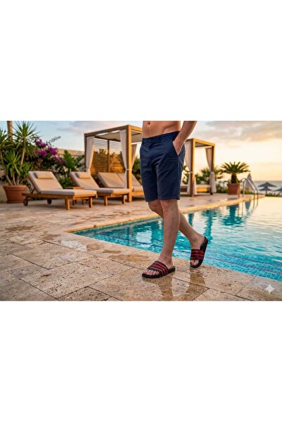 VIAJERO Ανδρικές αντιολισθητικές παντόφλες Μπαλκόνι Παραλία Πισίνα Παντόφλες ...