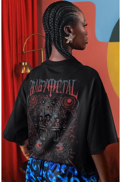SEVBANO BabyMetal rok metal muzički bend, majica sa leđnim printom, unisex, v...
