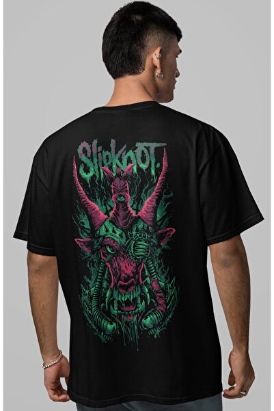 SEVBANO Slipknot rok metal muzički bend, majica sa leđnim printom, unisex, ve...
