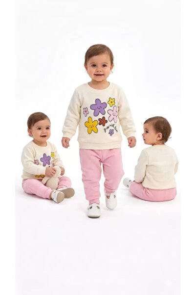 Generic Brand 6/24 Month Floral Printed Basic Baby Set
