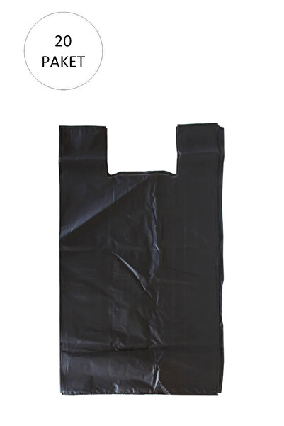 Generic Brand حقيبة رياضية سوداء صغيرة الحجم 22x31 سم 20 عبوة Takriben 10,000...