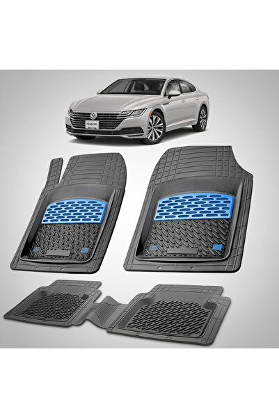 TEAMCAR Volkswagen Arteon 3H Fastback Συμβατά Πατάκια Δαπέδου 2017-2024 |   Μπλε