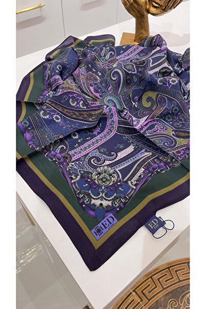 EB SCARF Φουλάρι ED από βισκόζη με σχέδιο λουλουδιών