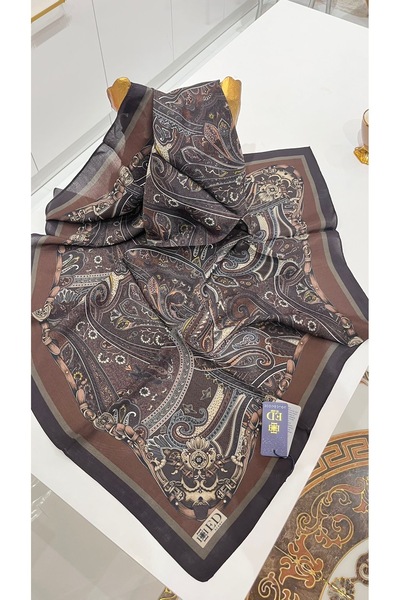 EB SCARF Φουλάρι ED από βισκόζη με σχέδιο λουλουδιών