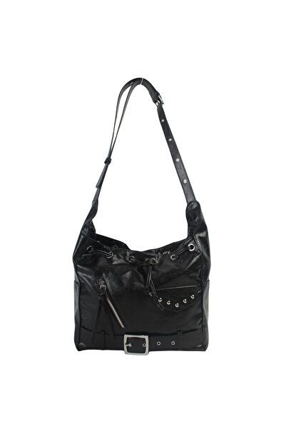Carino Women's Shoulder Bag, Premium Material, Black Color