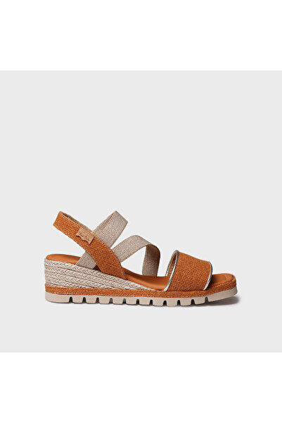 Toni Pons Oasıs Teula Turuncu Dolgu Topuk Espadril 1TONW2026109 Tile