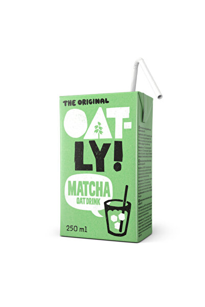 Oatly مشروب الشوفان بنكهة الماتشا 250 مل