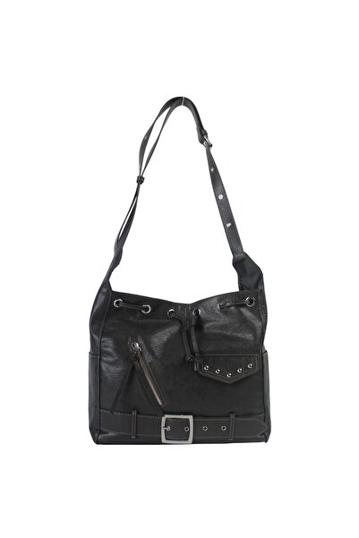 Carino Women's Shoulder Bag, Premium Material, Gray Color
