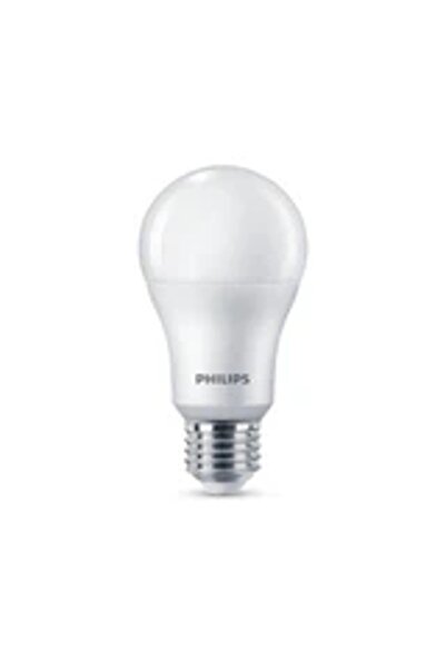 Philips مصباح LED أساسي 7 واط E27 أبيض دافئ 3000 كلفن، عبوة من 3 قطع، A60 مصق...