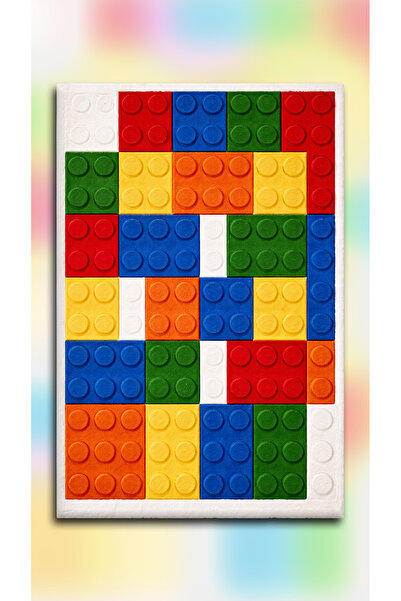 Rugs Modern Halı SDT Klasik Oyuncak Temalı Çocuk Odası Dokuma Taban Dekoratif...