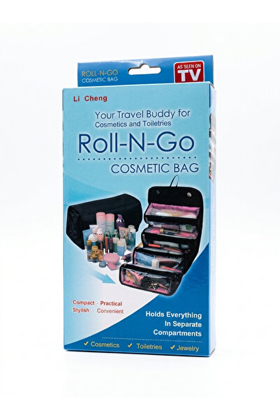 Generic The Name of This Product Is Roll-N-Go Cosmetic Bag.