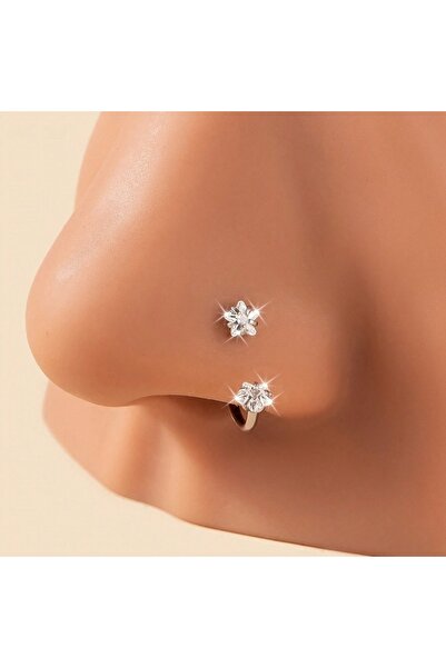 Choice3 مجوهرات الأنف على شكل حرف C وحلزونية، مقاس 18G 1.0x8mm، حلقات أنف على...