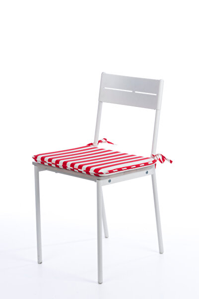 nareen home Kırmızı Çizgili 45x45 Minder