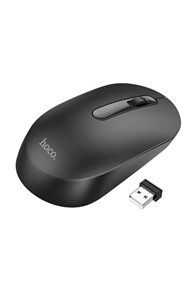 AUDIOX Hoco (GM14) - Ασύρματο ποντίκι, 1.200 DPI, Κουμπί 3D, Μαύρο