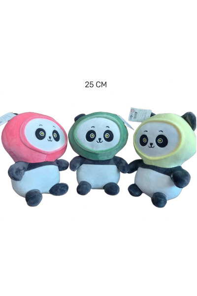 sfs elektrik Plush plush panda bear 25 cm 1 piece mixed color