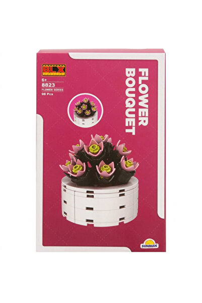 sfs elektrik Lego Sunman S00004689 Sun-Wom-Blx-Flower Set Rose Bouquet 98 Pie...