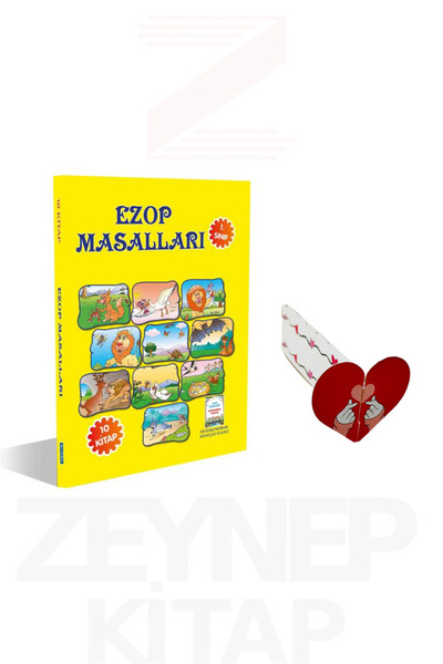 Parıltı Yayınları مجموعة كتب حكايات إيزوب من الدرجة الأولى مكونة من 10 كتب (ه...