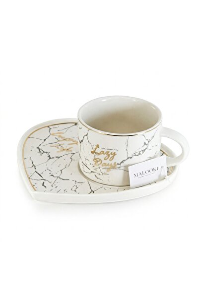 OEM Σετ 6 Φλιτζάνια Καφέ Premium με Πιατάκια – Κομψός Κεραμικός Σχεδιασμός