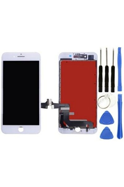 indirimplus iPhone 8 Plus Lcd Ekran Dokunmatik Beyaz Lw