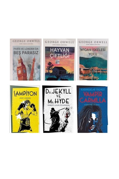 Sonsuz Kitap Dünya Klasikleri 6 Kitap Set