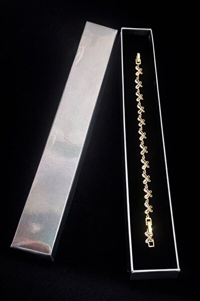 CMJEWELS 14K CM VİP Altın kaplama Flora Royale Kadın Bileklik-Kuyumcu İşçiliğ...