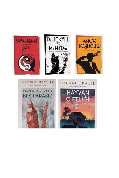 Sonsuz Kitap World Classics 5 Book Set
