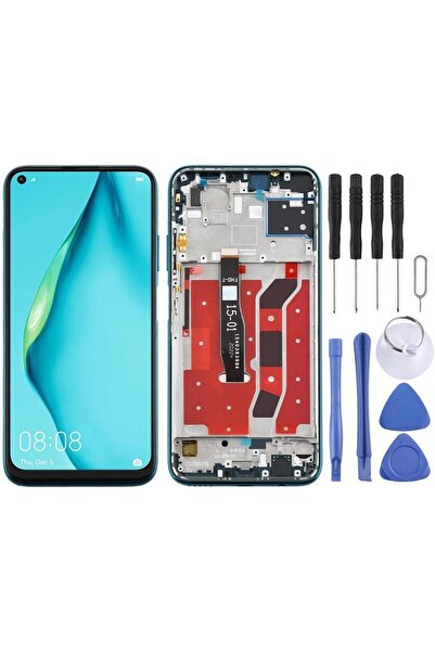 indirimplus Huawei P40 Lite Lcd Ekran Dokunmatik Full Çıtalı Yeşıl