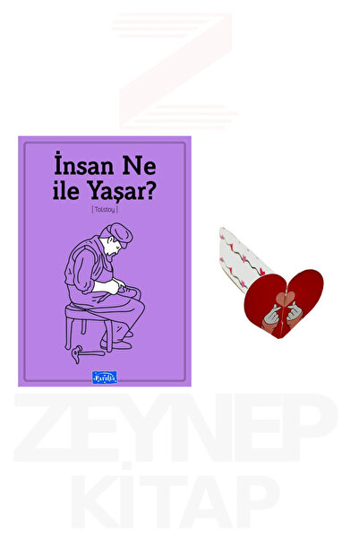 Parıltı Yayınları İnsan Ne İle Yaşar? - Tolstoy (Kalp Ayraç Hediye)