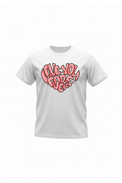 URBANTRENDSTORE Unisex Love Forever I Love You Printed Oversize Fit Comfortab...