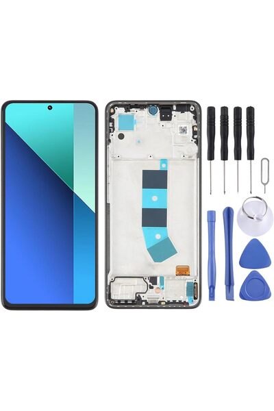 indirimplus Redmi NOTE 13 4G Lcd Ekran Dokunmatik Full Çıtalı TFT Siyah