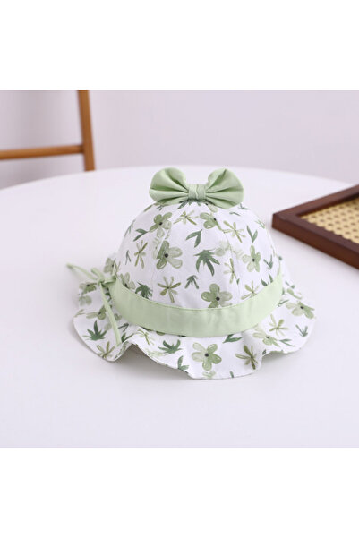 Superbaby Palariuta pentru fetite - Green flowers