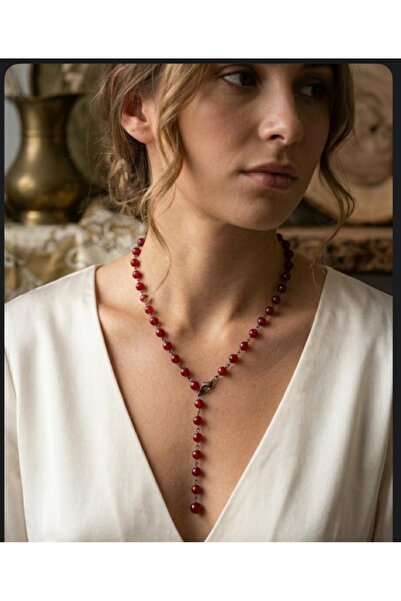 AYFAACCESSORIES Rozary Stil Y Kolye