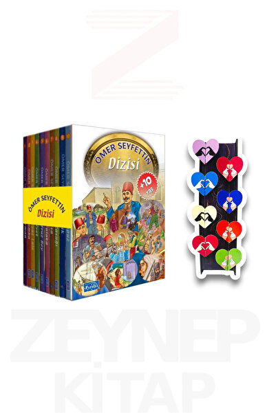 Parıltı Yayınları Ömer Seyfettin Dizisi 10 Kitap Set (8'li Kalp Ayraç Hediye)